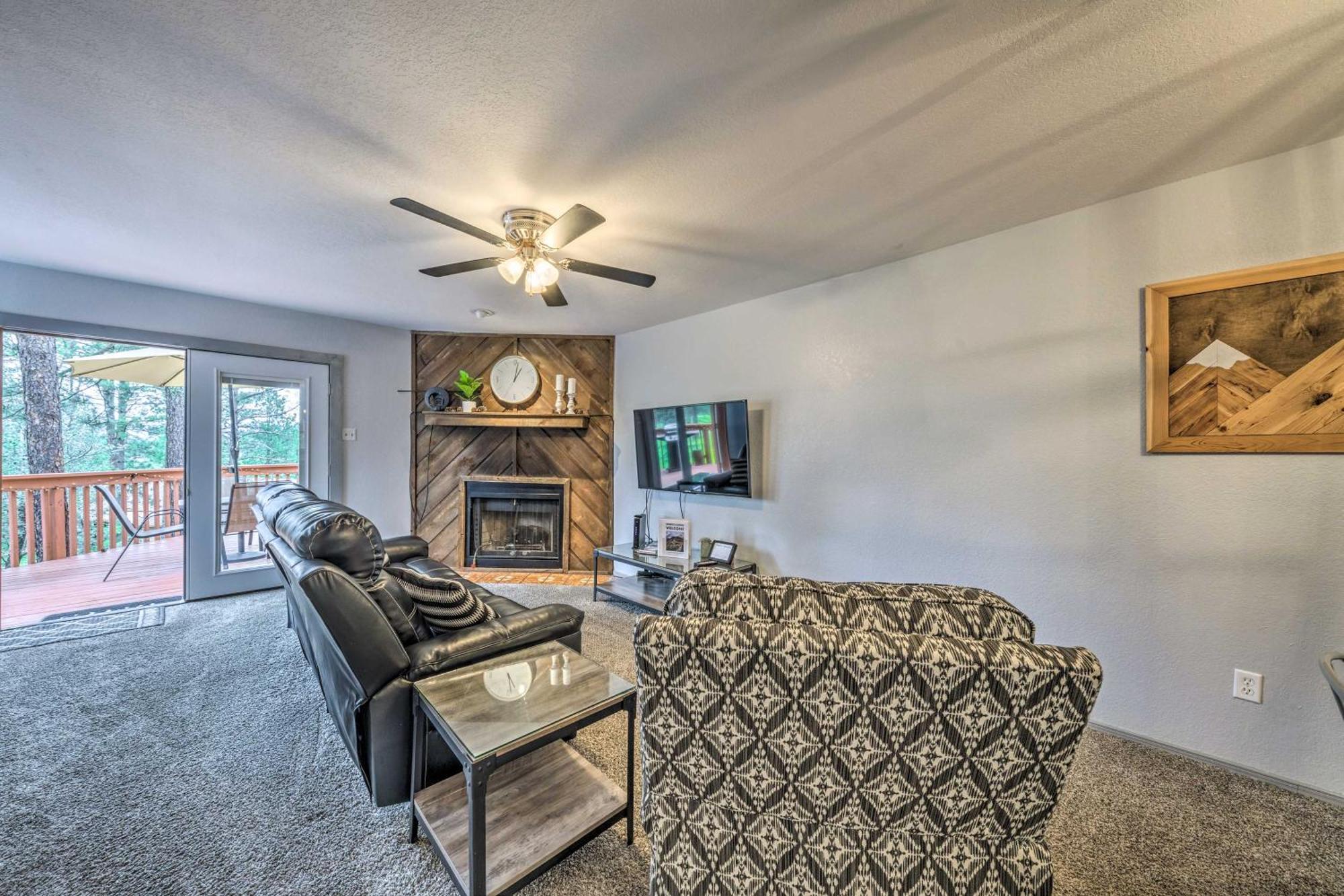 Hike, Golf And Explore Ruidoso Retreat With Deck! エクステリア 写真